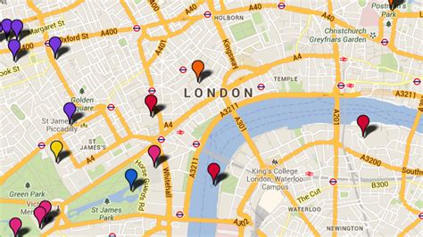 interactive map of london.